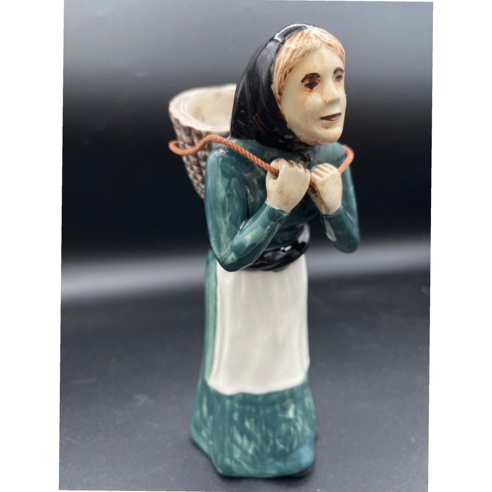Coll Pottery Hebridean Peat Lady Figurine Isle of Lewis